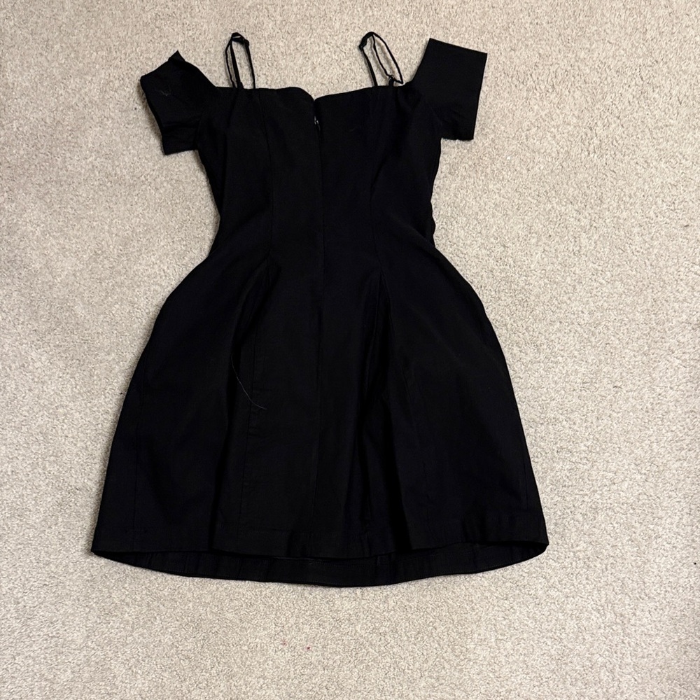 Maeve Black Mini Dress